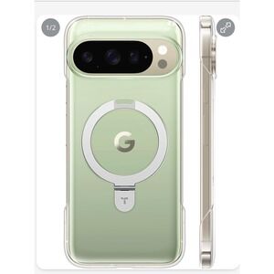 TORRAS Stand Case for Google Pixel 10 Pro 10 Clear Ring Stand Slim Magnetic